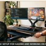 Ergonomic Setup for Gaming and Working on Same Desk