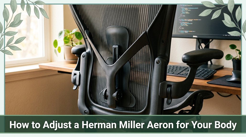 adjust aeron for comfort