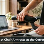 adjust chair armrests properly