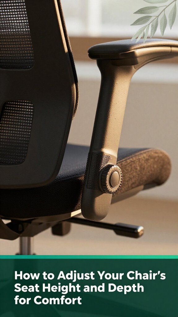adjust chair for comfort
