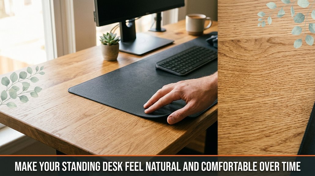 How to Set Up a Standing Desk for Back Pain Relief 4 adjust for standing comfort