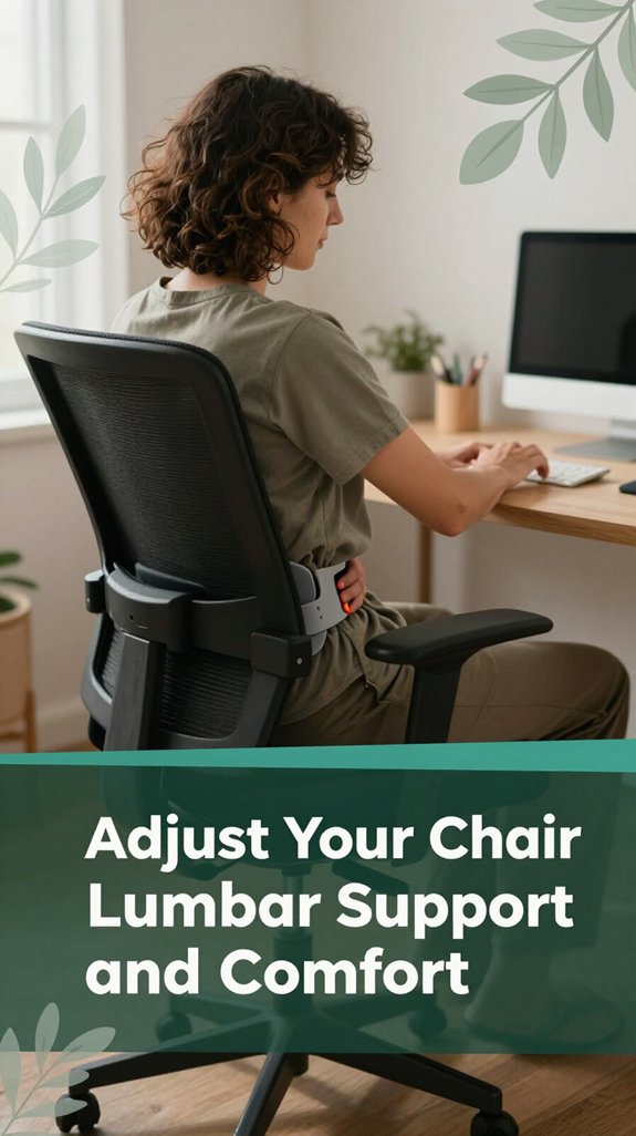 adjust lumbar support correctly