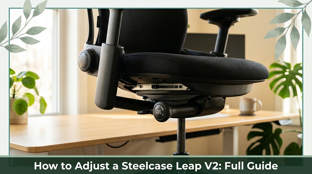 adjust steelcase leap v2