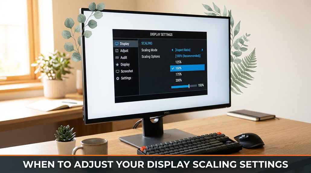 adjust your display scaling