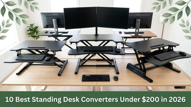 10 Best Standing Desk Converters Under $200 in 2026 5 affordable standing desk options