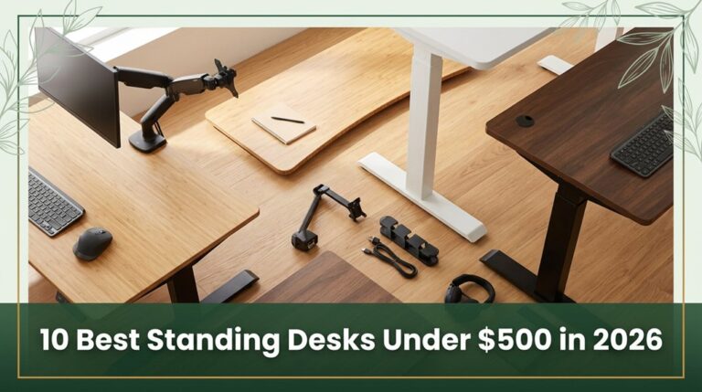 10 Best Standing Desks Under $500 in 2026 4 affordable standing desks 2026