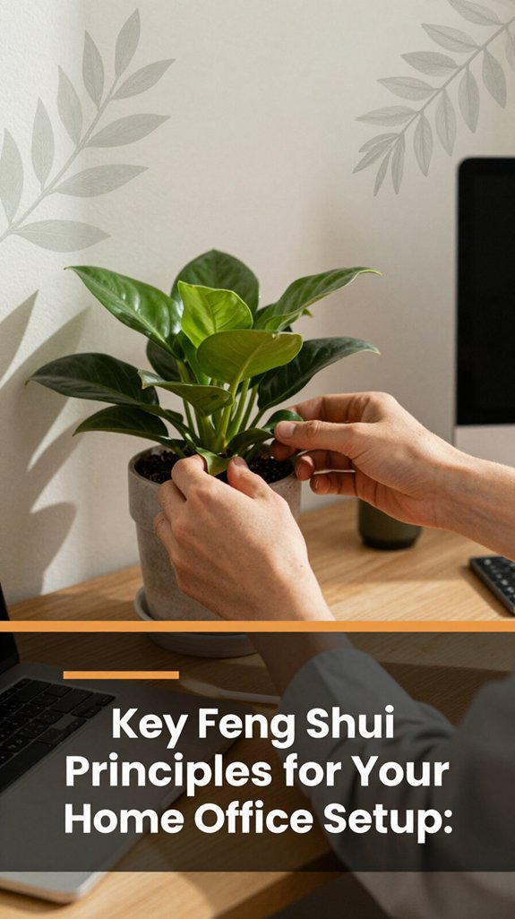 What Feng Shui for a Home Office Actually Says (And What Science Agrees With) 1 balanced and organized workspace