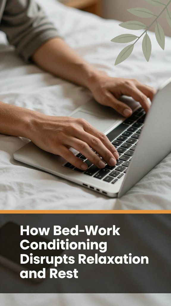 Why Working From Bed Is Destroying Your Sleep (The Science) 1 bed as work battleground