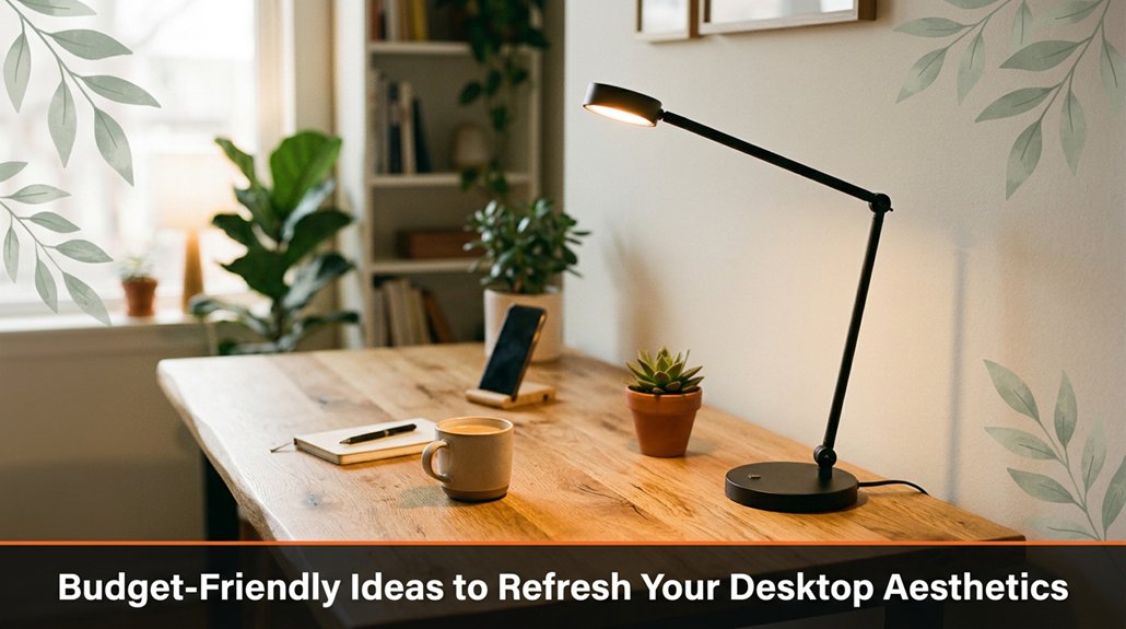 budget friendly desk upgrades