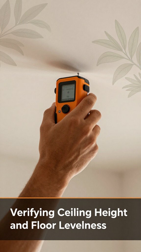 How to Measure Your Room Before Buying a Standing Desk 2 ceiling height and floor levelness