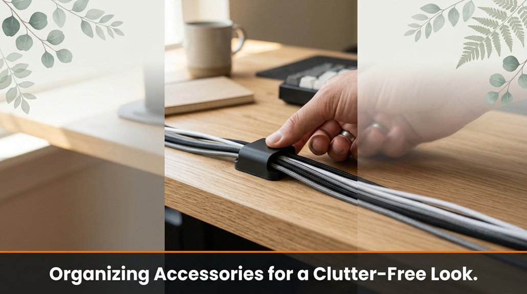 clutter free organized workspace essentials