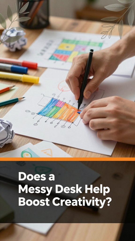 clutter fuels creative thinking