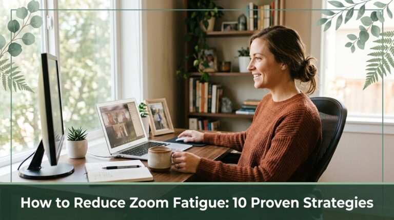 combating virtual meeting exhaustion