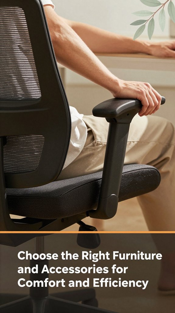 How to Make Your Home Office Feel Like a Real Office (Without the Open Plan) 2 comfortable efficient home office setup