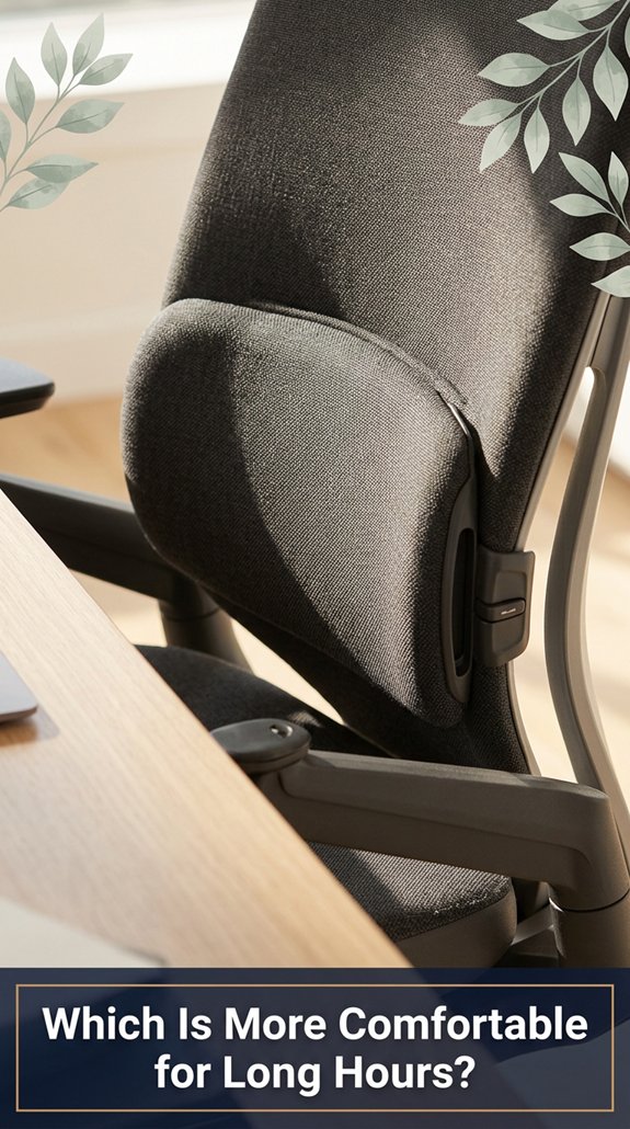 comfortable seating for productivity