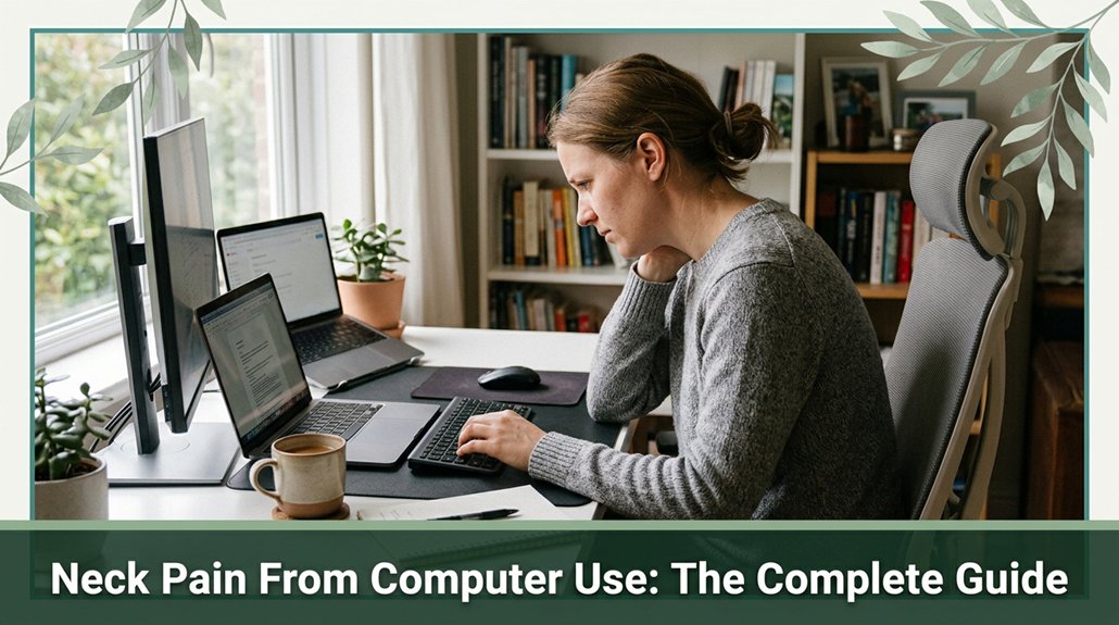 computer related neck pain relief