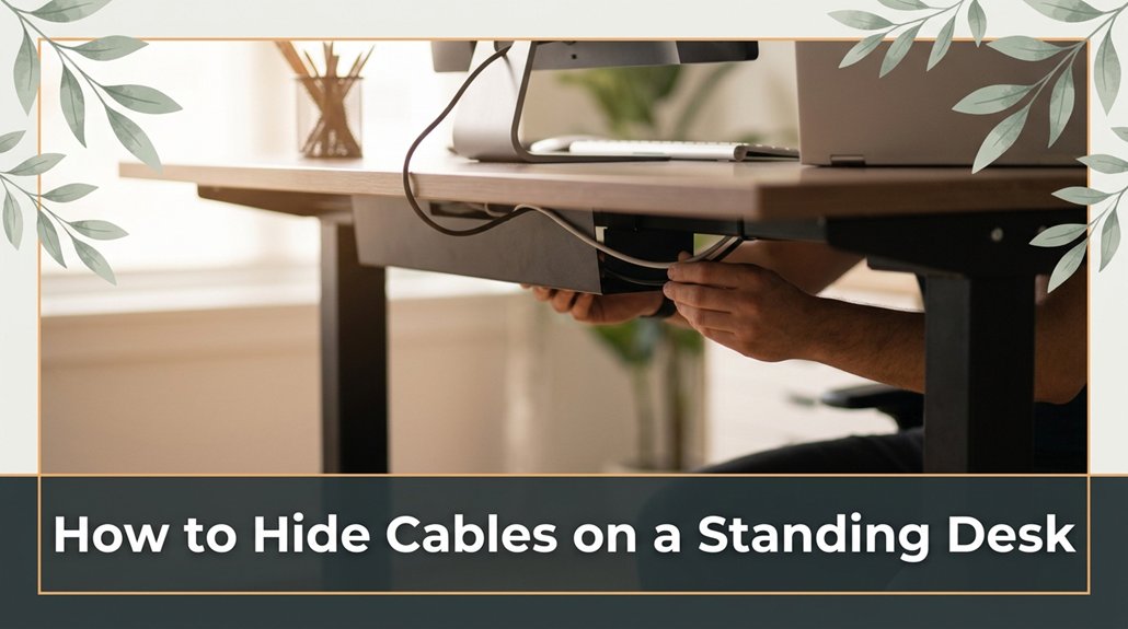 conceal cables intelligently desk