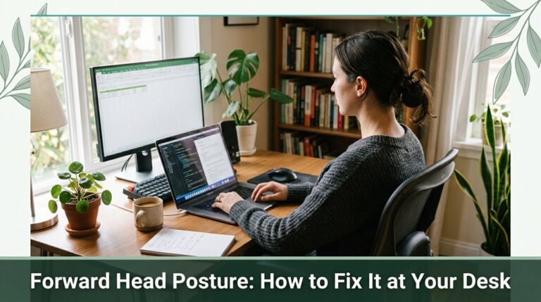 correcting desk posture techniques
