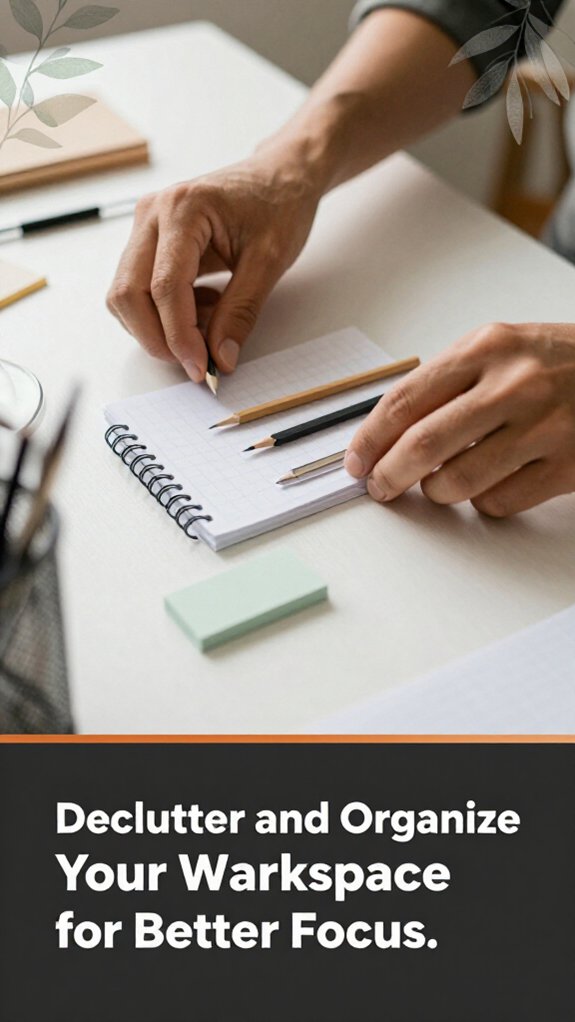 How to Create a Focus Optimized Workspace 3 declutter for enhanced productivity