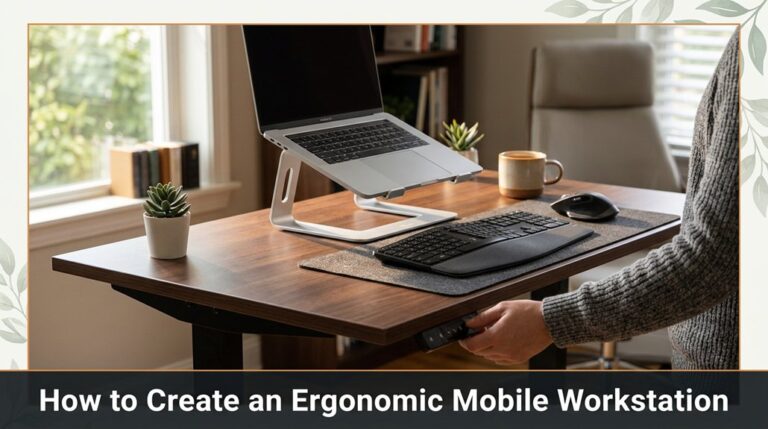 designing comfortable mobile setup