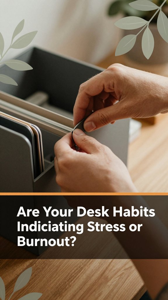 desk organization promotes mental clarity