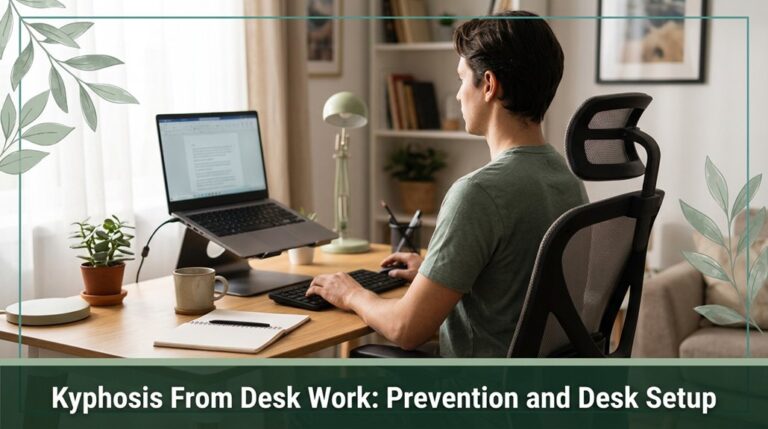 desk posture for kyphosis prevention