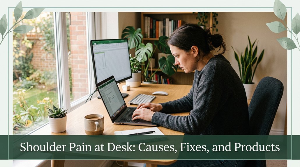 desk related shoulder pain solutions