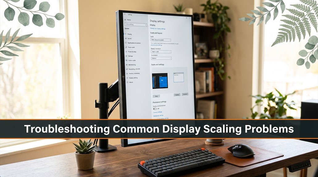 display scaling troubleshooting tips