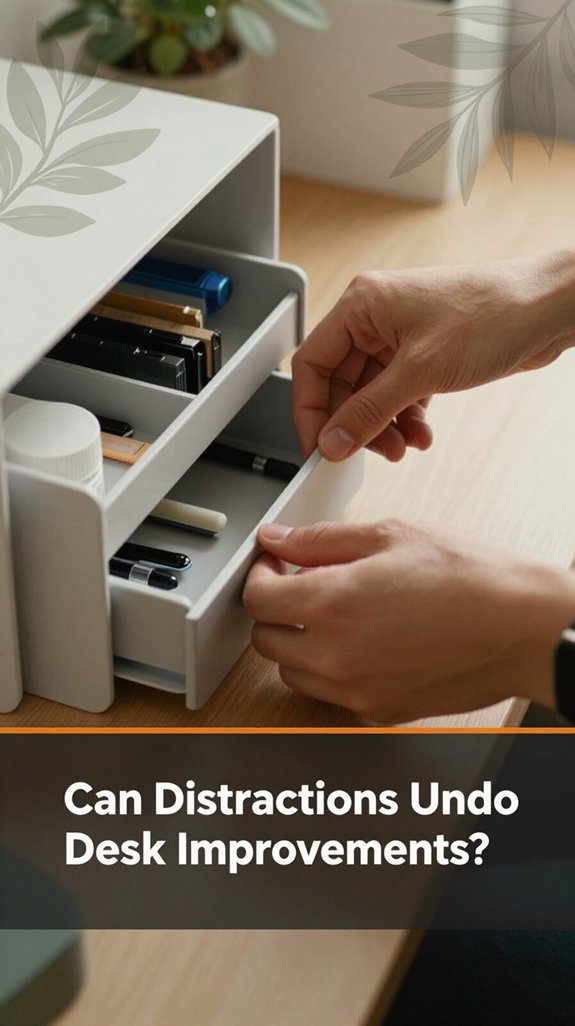 distractions undermine desk productivity