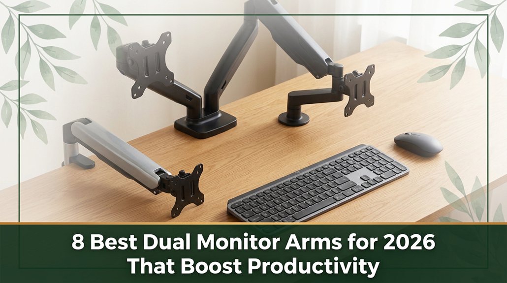 dual monitor arms review