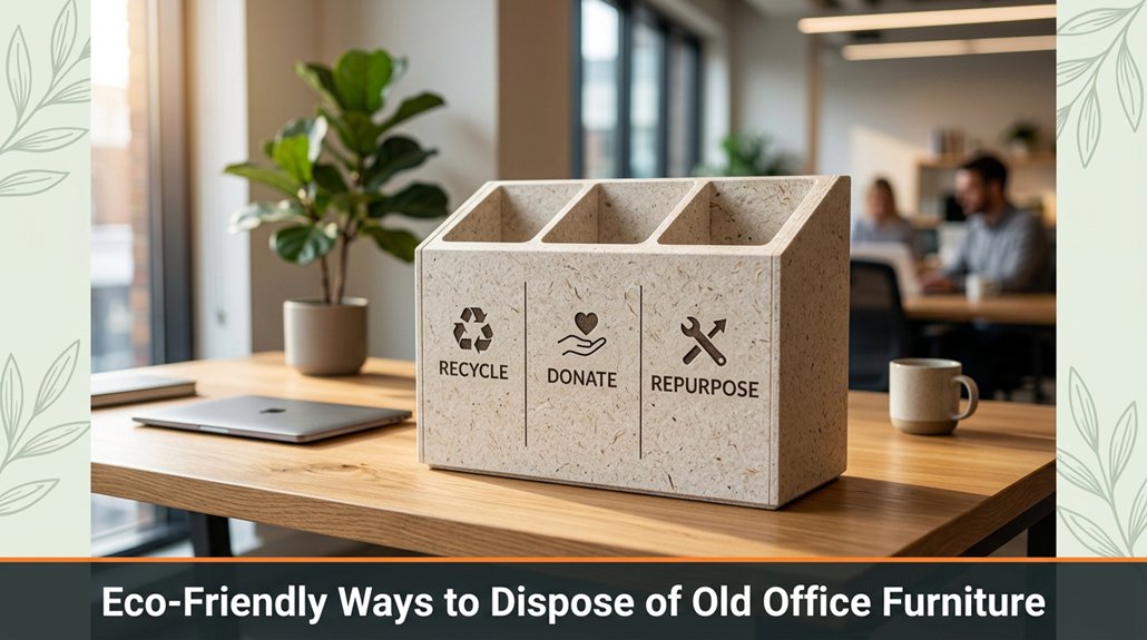 How to Recycle or Dispose of Old Office Furniture 3 eco friendly furniture disposal options