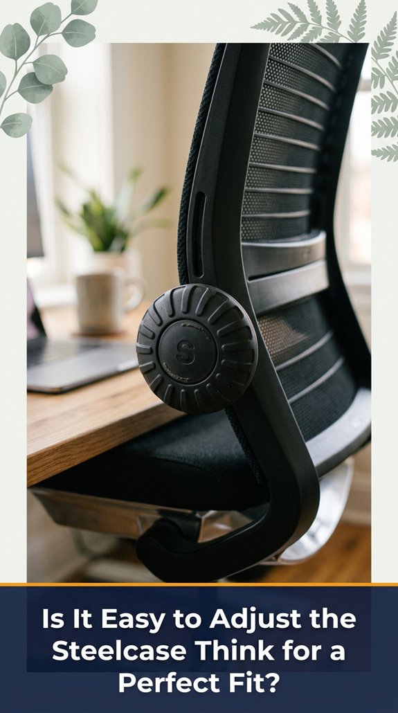 effortless ergonomic chair adjustments