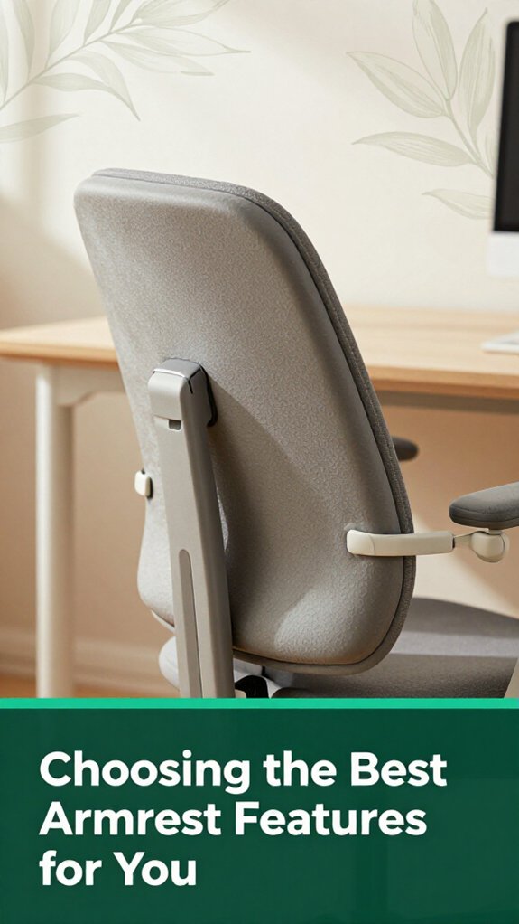 ergonomic armrest features essential