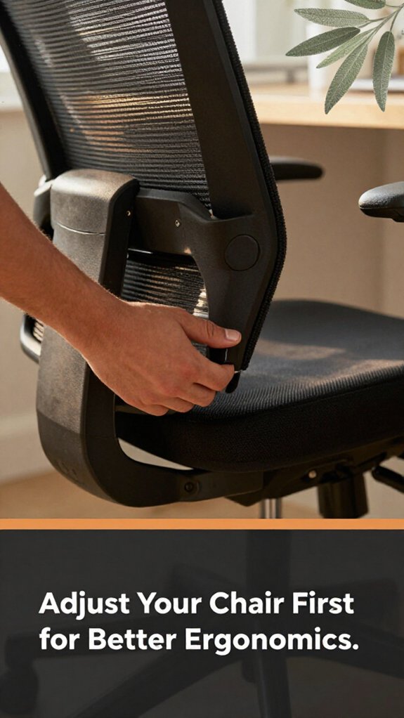 ergonomic chair adjustment guide