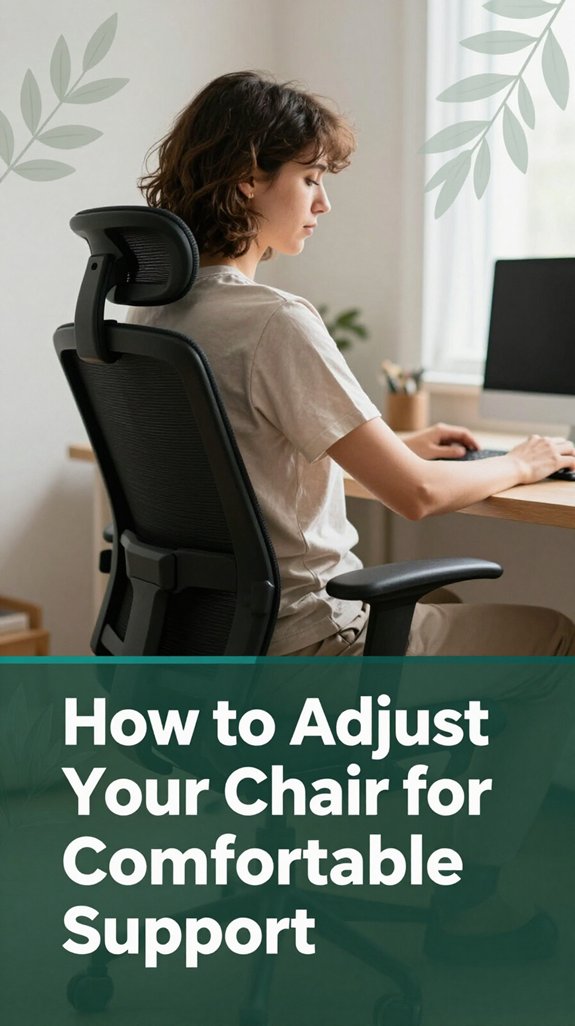 ergonomic chair adjustment tips