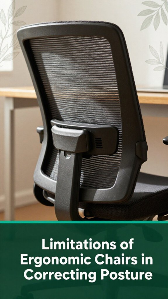 ergonomic chairs need active engagement