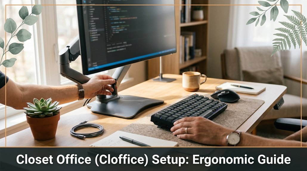 ergonomic cloffice setup tips