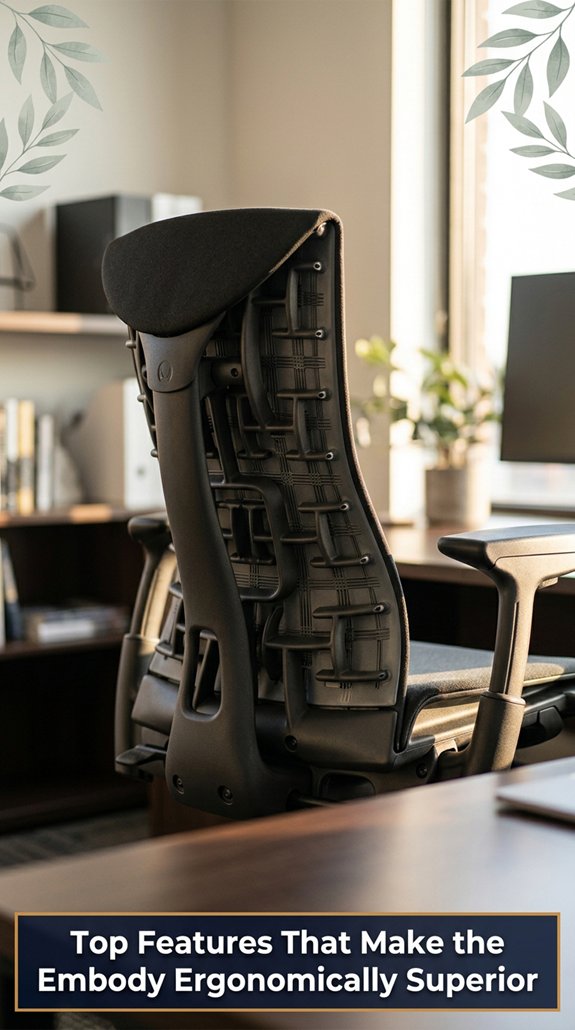 ergonomic design enhances comfort