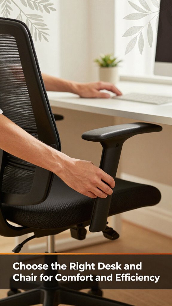 How to Set Up a Home Office in a Bedroom 3 ergonomic desk and chair