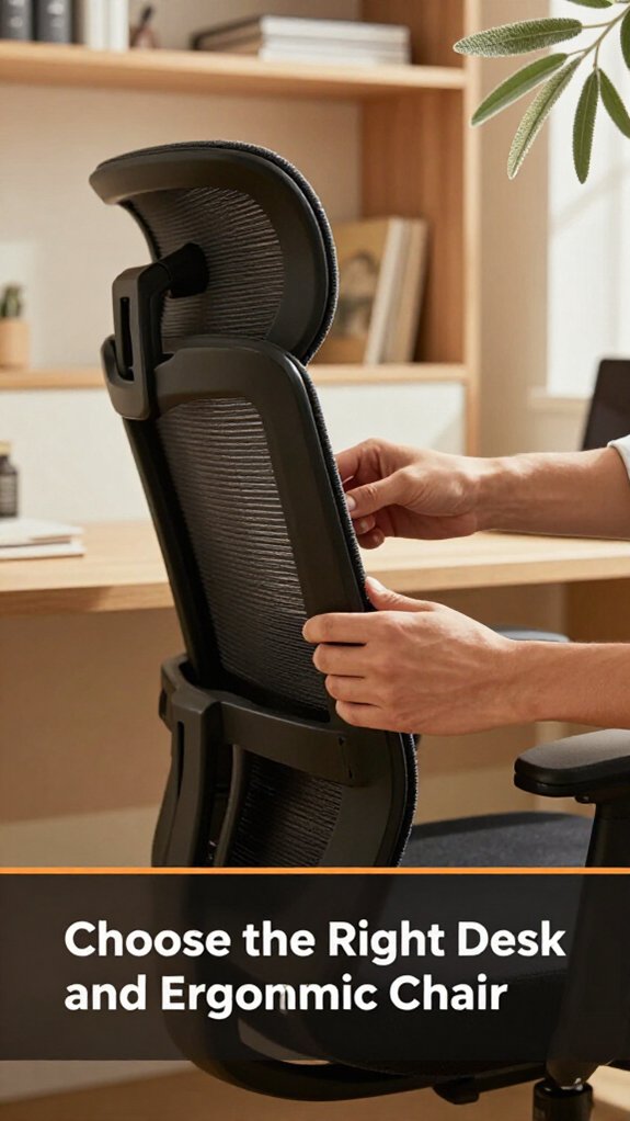 Closet Office (Cloffice) Setup: Ergonomic Guide 2 ergonomic desk and chair