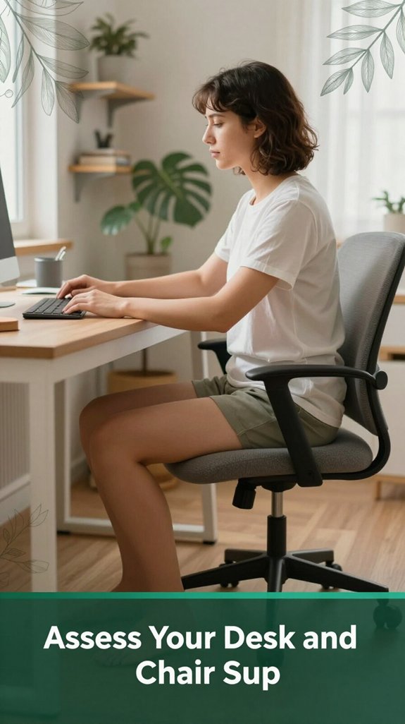 ergonomic desk chair adjustments