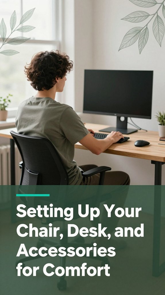 OSHA Ergonomic Guidelines for Office Workstations: Summary 2 ergonomic desk setup essentials