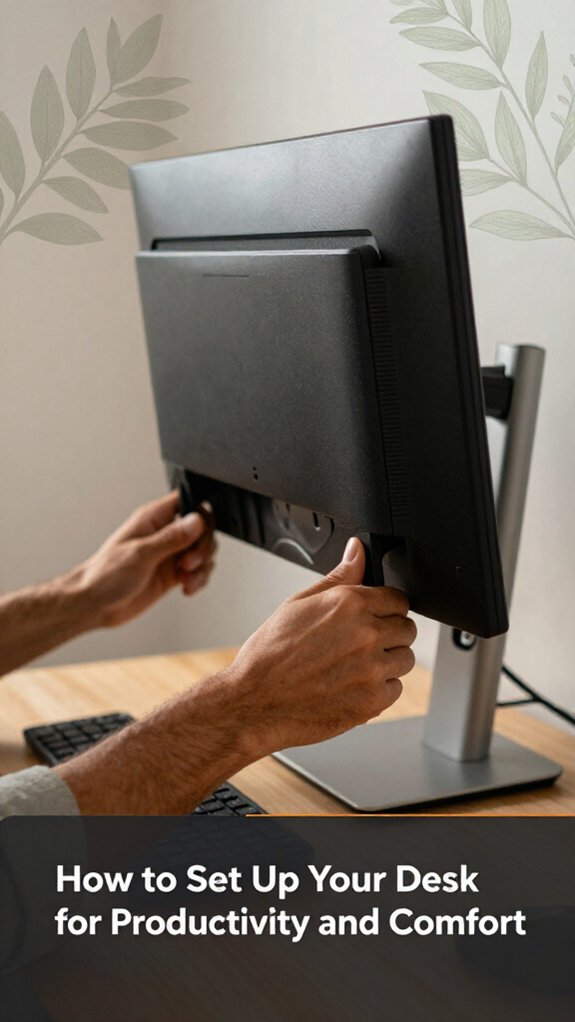 ergonomic desk setup guide