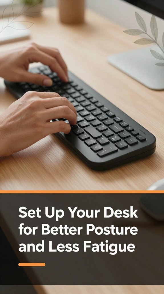 ergonomic desk setup tips