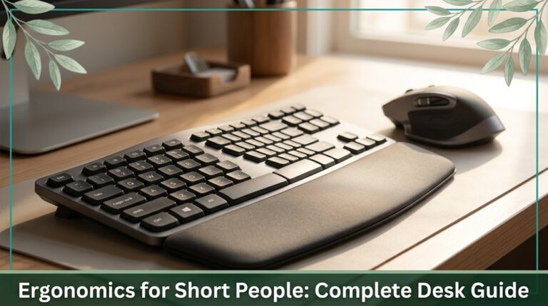 ergonomic desk solutions for shortness