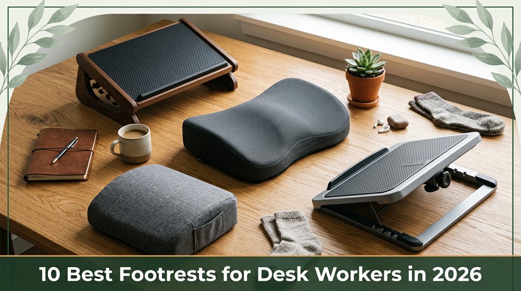 ergonomic footrests for comfort