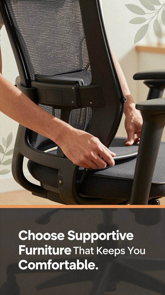 ergonomic furniture enhances productivity
