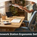 ergonomic kids homework setup