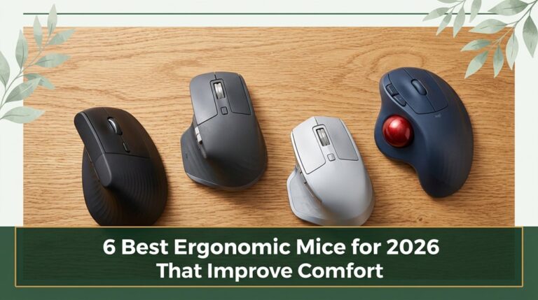 6 Best Ergonomic Mice for 2026 That Improve Comfort 4 ergonomic mice for comfort