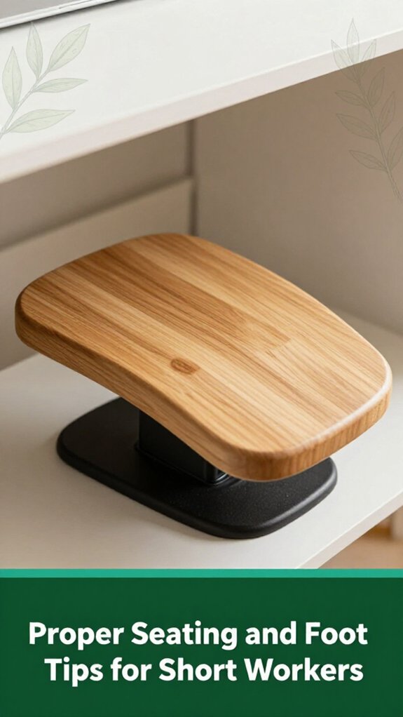 ergonomic seating and foot support